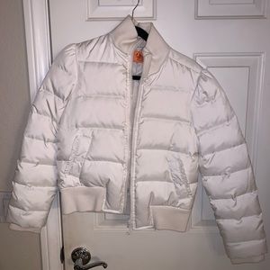 Juicy White Puffer Jacket